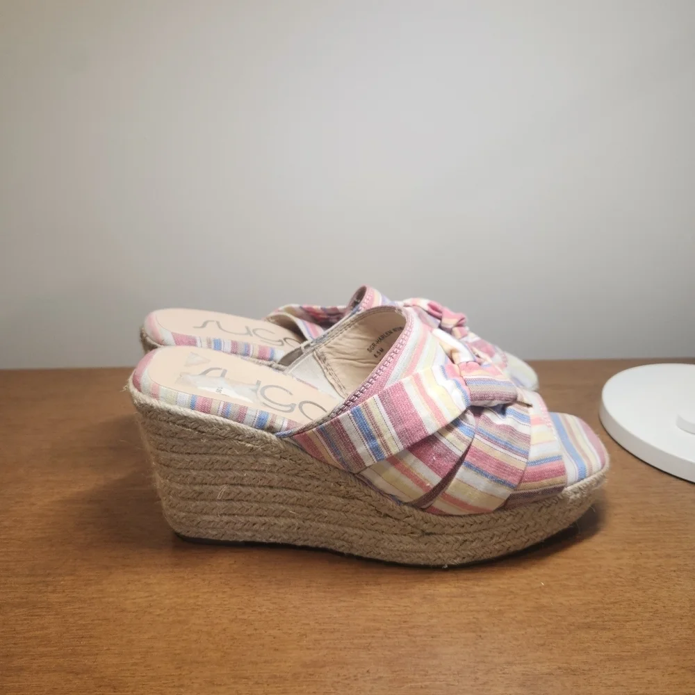Sugar striped platform
